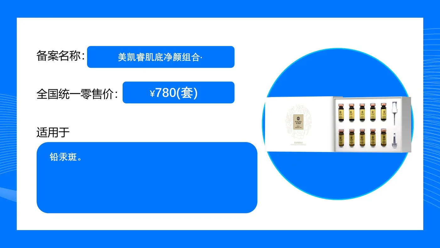 皮肤管理产品资料图